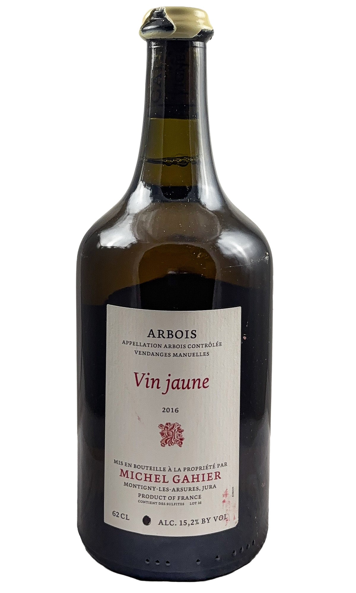 Bottle of Michel Gahier, Michel Gahier Arbois Vin Jaune, 2016 (620ml) - White Wine - Flatiron Wines & Spirits - New York