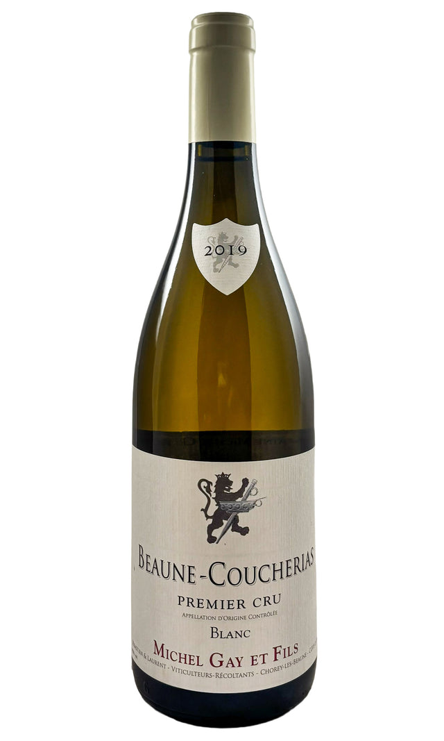 Bottle of Michel Gay et Fils, Beaune-Coucherias 1er Cru Blanc, 2019 - White Wine - Flatiron Wines & Spirits - New York