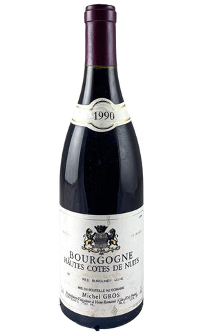 Bottle of Michel Gros, Bourgogne Hautes Cotes de Nuits Rouge, 1990 - Red Wine - Flatiron Wines & Spirits - New York