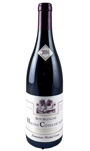 Bottle of Michel Gros, Bourgogne Hautes Cotes de Nuits Rouge, 2010 - Red Wine - Flatiron Wines & Spirits - New York