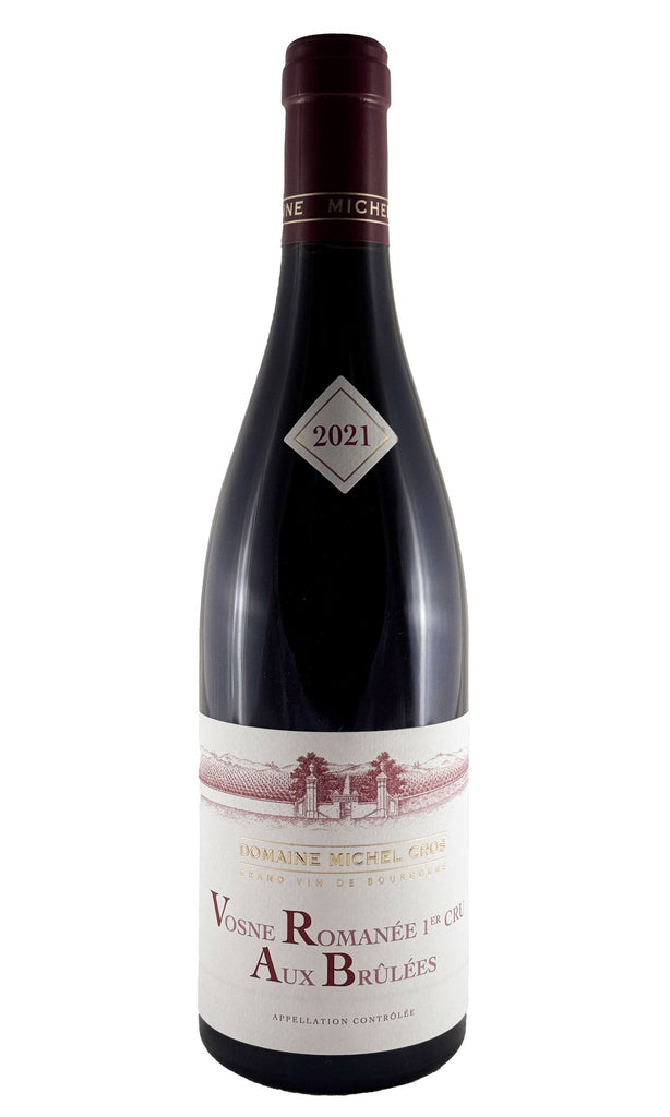 Bottle of Michel Gros, Vosne Romanee 1er Cru "Aux Brulees", 2021 - Red Wine - Flatiron Wines & Spirits - New York