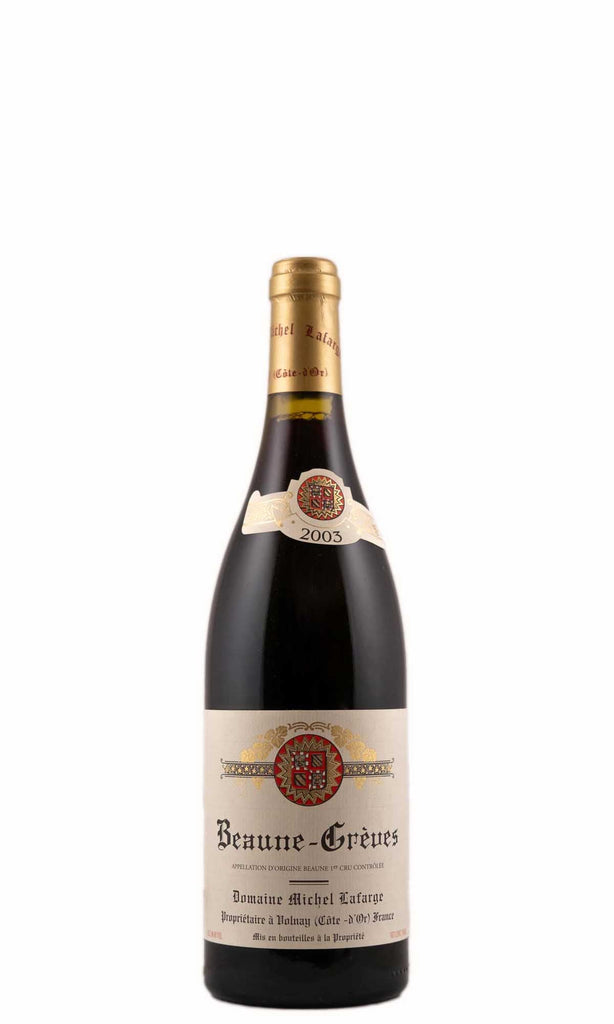 Bottle of Michel Lafarge, Beaune 1er Cru Greves, 2003 - Red Wine - Flatiron Wines & Spirits - New York