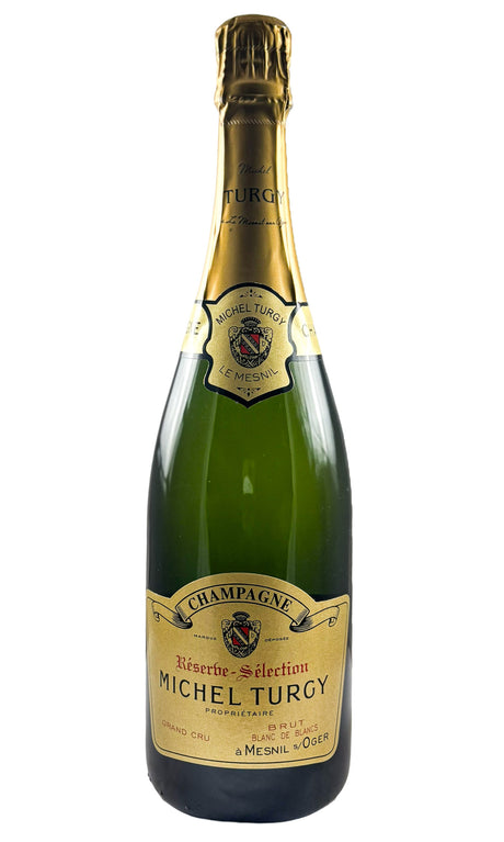 Bottle of Michel Turgy, Champagne Blanc De Blancs Grand Cru Brut Reserve Selection, NV - Sparkling Wine - Flatiron Wines & Spirits - New York