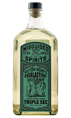 Bottle of Misguided Spirits, Victor Noir's Everlasting Triple Sec Classic Orange Liqueur, NV - Spirit - Flatiron Wines & Spirits - New York