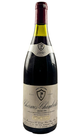 Bottle of Mommessin, Charmes Chambertin Grand Cru, 1990 - Red Wine - Flatiron Wines & Spirits - New York