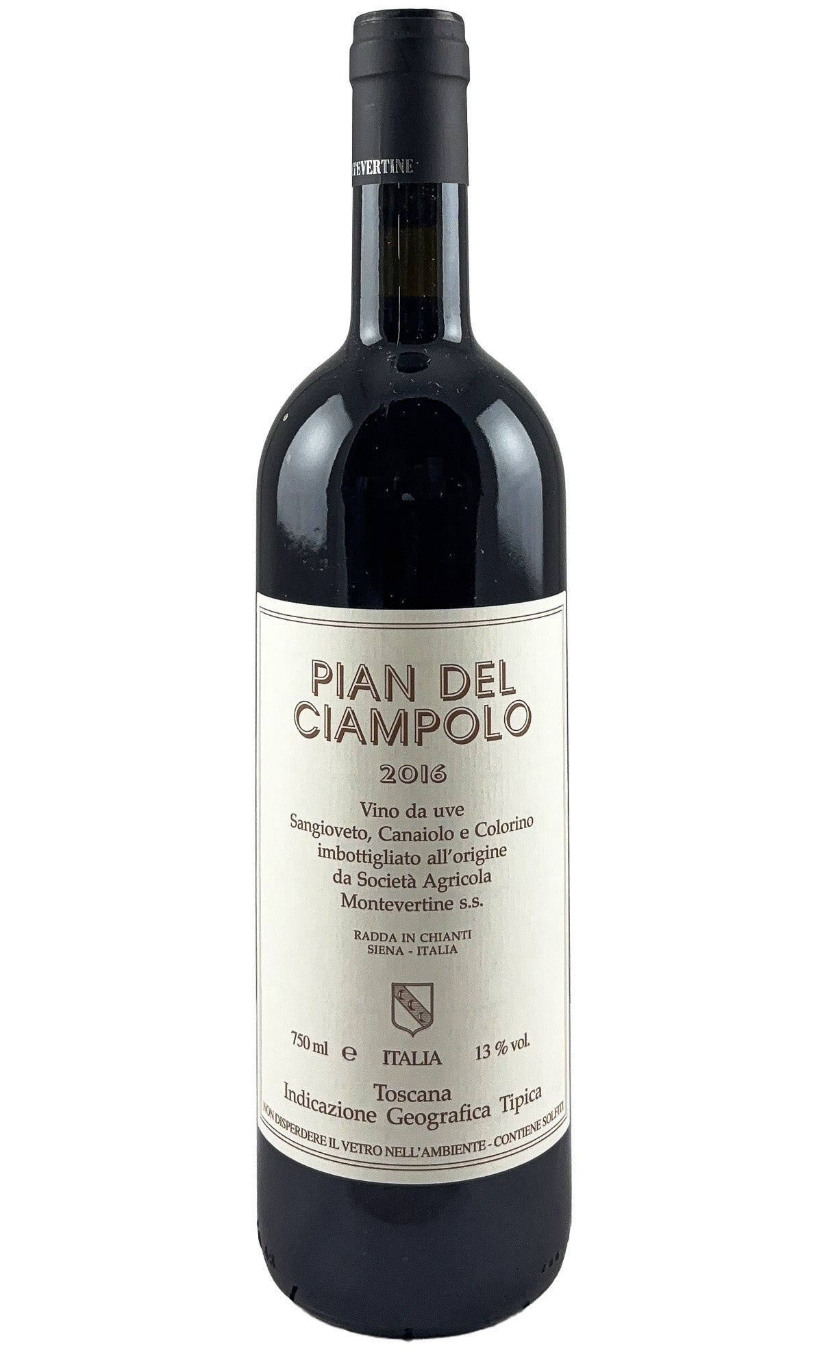 Bottle of Montevertine, Rosso di Toscana “Pian del Ciampolo”, 2016 - Red Wine - Flatiron Wines & Spirits - New York