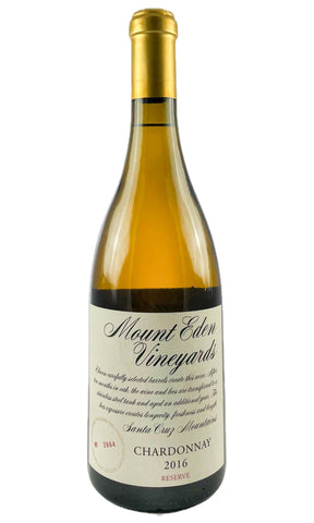 Bottle of Mount Eden Vineyards, Chardonnay Estate Reserve, 2016 - White Wine - Flatiron Wines & Spirits - New York