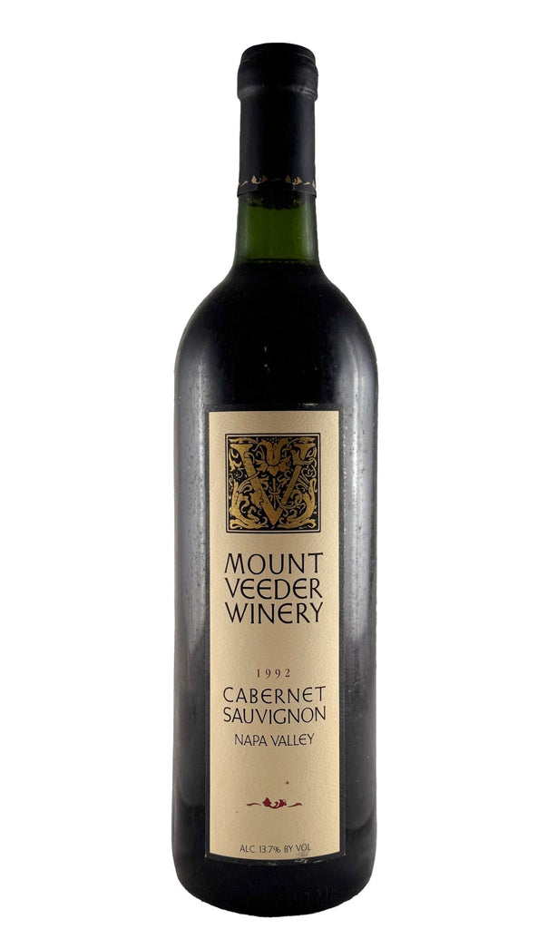 Bottle of Mount Veeder Vineyards, Cabernet Sauvignon, 1992 - Red Wine - Flatiron Wines & Spirits - New York