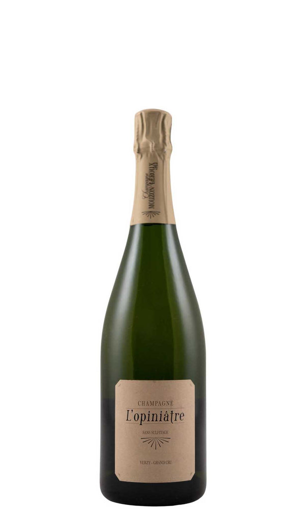 Bottle of Mouzon-Leroux, Champagne L'Opiniatre Blanc de Blancs [sans soufre], 2016 - Sparkling Wine - Flatiron Wines & Spirits - New York