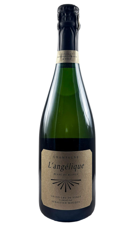 Bottle of Mouzon-Leroux, Champagne l'Angelique Blanc de Blancs Extra Brut Grand Cru, 2019 - Sparkling Wine - Flatiron Wines & Spirits - New York