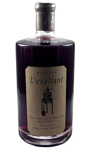 Bottle of Mouzon-Leroux, Champagne l'Exaltant Ratafia de Saignee, NV (500ml) - Dessert Wine - Flatiron Wines & Spirits - New York