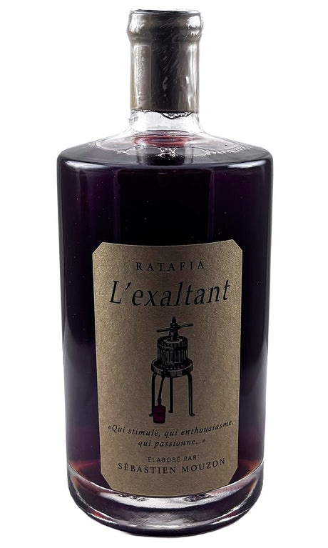 Bottle of Mouzon-Leroux, Champagne l'Exaltant Ratafia de Saignee, NV (500ml) - Dessert Wine - Flatiron Wines & Spirits - New York