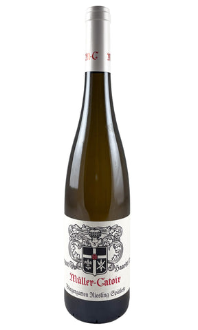 Bottle of Muller-Catoir, Burgergarten Riesling Spatlese [Library Release], 2012 - White Wine - Flatiron Wines & Spirits - New York