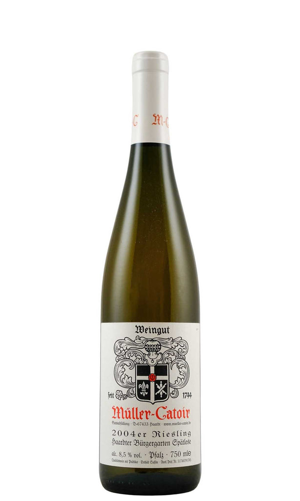 Bottle of Muller-Catoir, Haardter Burgergarten Riesling Spatlese, 2004 - White Wine - Flatiron Wines & Spirits - New York