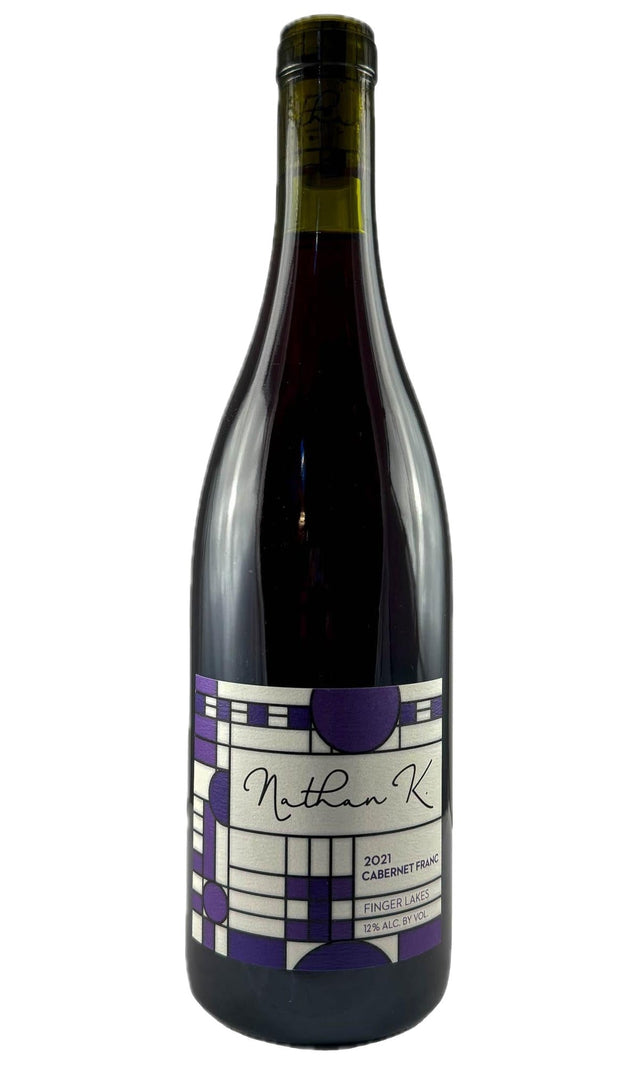 Bottle of Nathan K, Cabernet Franc, 2021 - Red Wine - Flatiron Wines & Spirits - New York