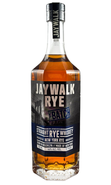 Bottle of New York Distilling Company, Jaywalk Small Batch Straight Rye Whiskey, NV - Spirit - Flatiron Wines & Spirits - New York