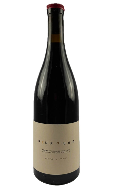 Bottle of Newfound, Syrah Shake Ridge Vineyard, 2022 - Red Wine - Flatiron Wines & Spirits - New York