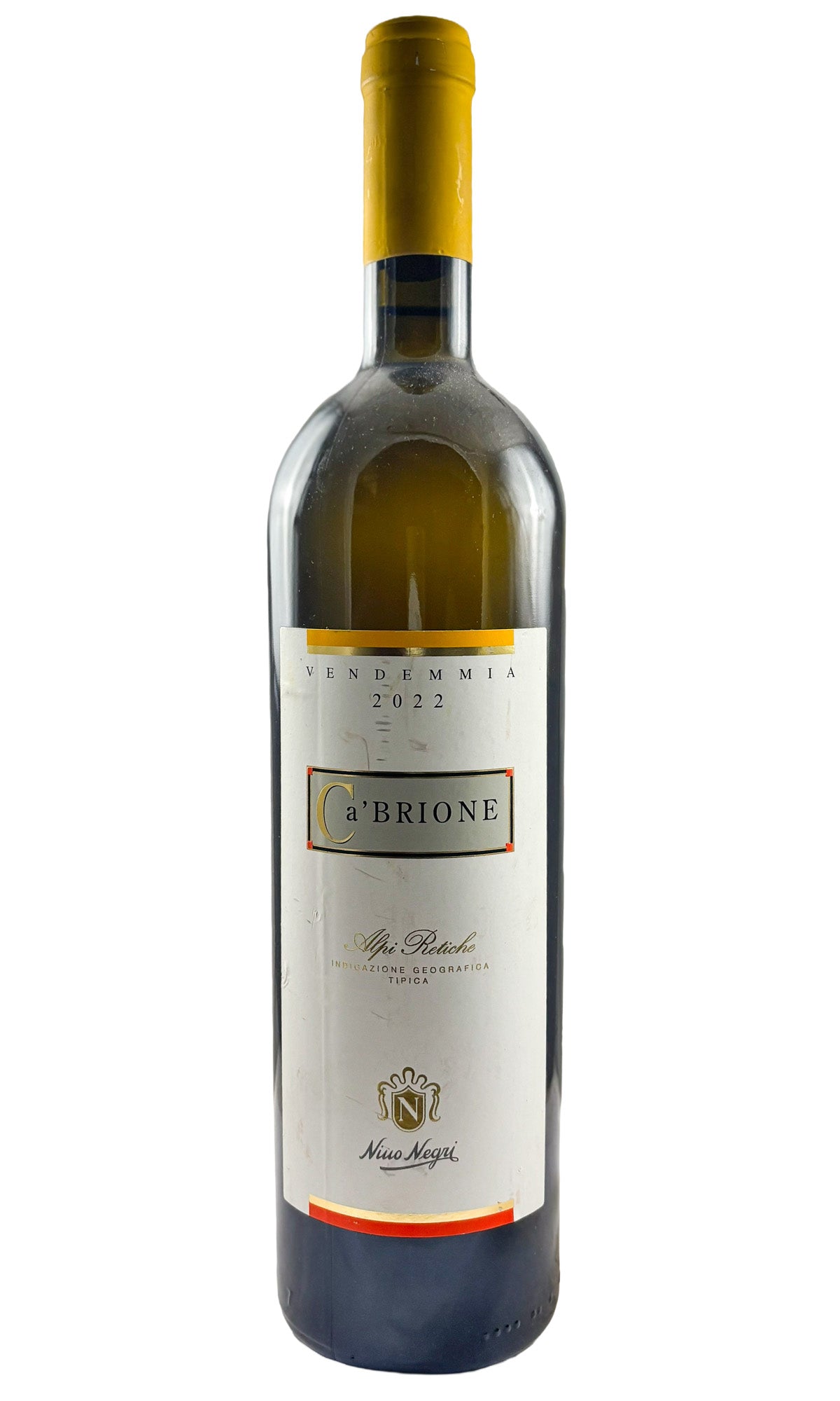Bottle of Nino Negri, Ca Brione Bianco Alpi Retiche, 2022 - White Wine - Flatiron Wines & Spirits - New York