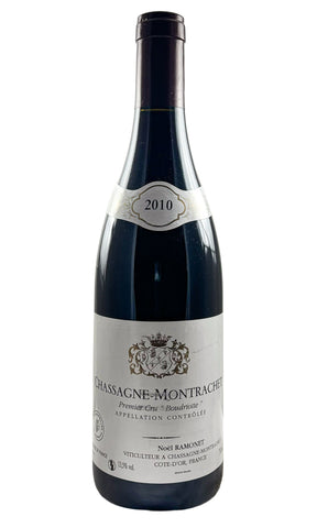Bottle of Noel Ramonet, Chassagne-Montrachet 1er Cru Rouge “Boudriotte”, 2010 - Red Wine - Flatiron Wines & Spirits - New York