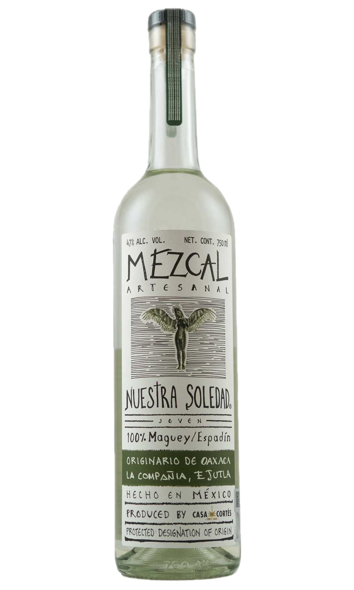 Bottle of Nuestra Soledad, Mezcal La Compania Ejutla - Spirit - Flatiron Wines & Spirits - New York