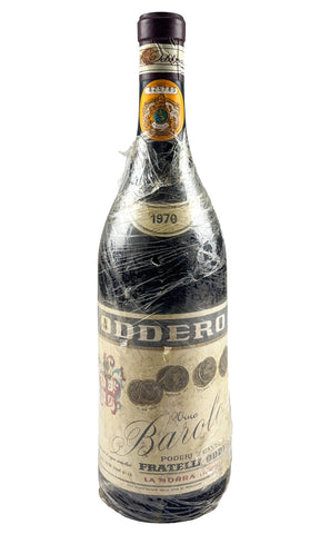 Bottle of Oddero, Barolo, 1970 - Red Wine - Flatiron Wines & Spirits - New York