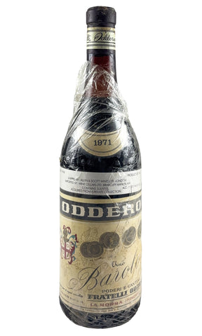Bottle of Oddero, Barolo, 1971 - Red Wine - Flatiron Wines & Spirits - New York
