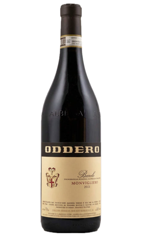 Bottle of Oddero, Barolo Monvigliero, 2021 - Red Wine - Flatiron Wines & Spirits - New York