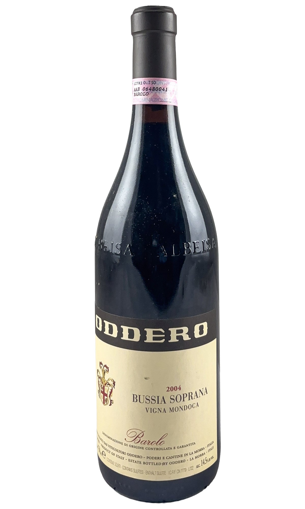 Bottle of Oddero, Barolo Vigna Mondoca Bussia, 2004 - Red Wine - Flatiron Wines & Spirits - New York