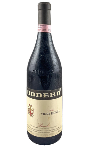 Bottle of Oddero, Barolo Vigna Rionda, 1998 - Red Wine - Flatiron Wines & Spirits - New York
