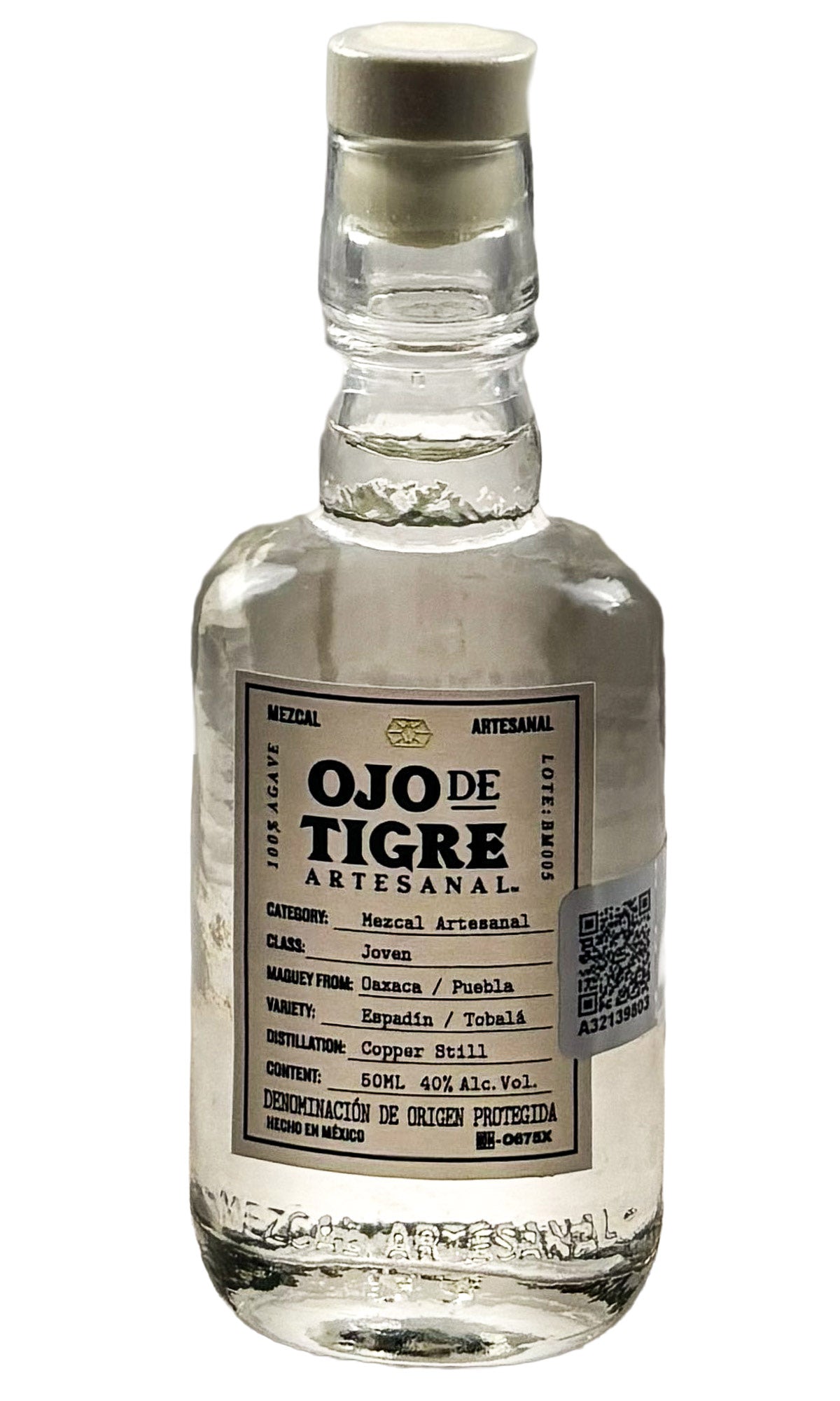 Bottle of Ojo de Tigre, Mezcal, NV (50ml) - Spirit - Flatiron Wines & Spirits - New York