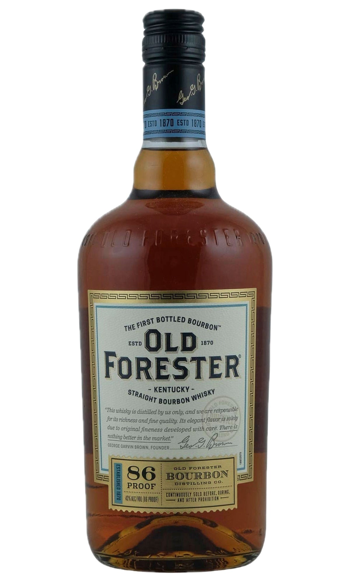 Bottle of Old Forester, Bourbon Whiskey (86 Proof) - Spirit - Flatiron Wines & Spirits - New York