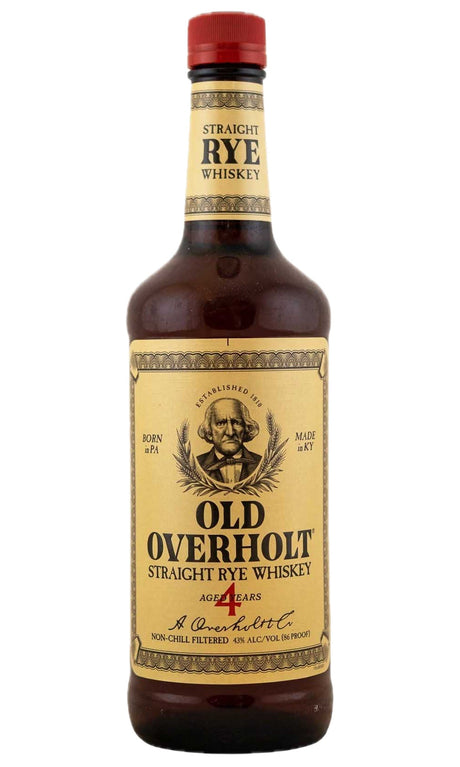 Bottle of Old Overholt, Rye 4 Year Whiskey - Spirit - Flatiron Wines & Spirits - New York