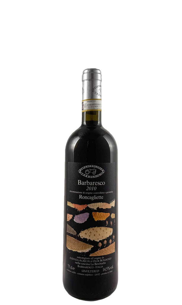Bottle of Olek Bondonio, Barbaresco Roncagliette, 2010 - Red Wine - Flatiron Wines & Spirits - New York