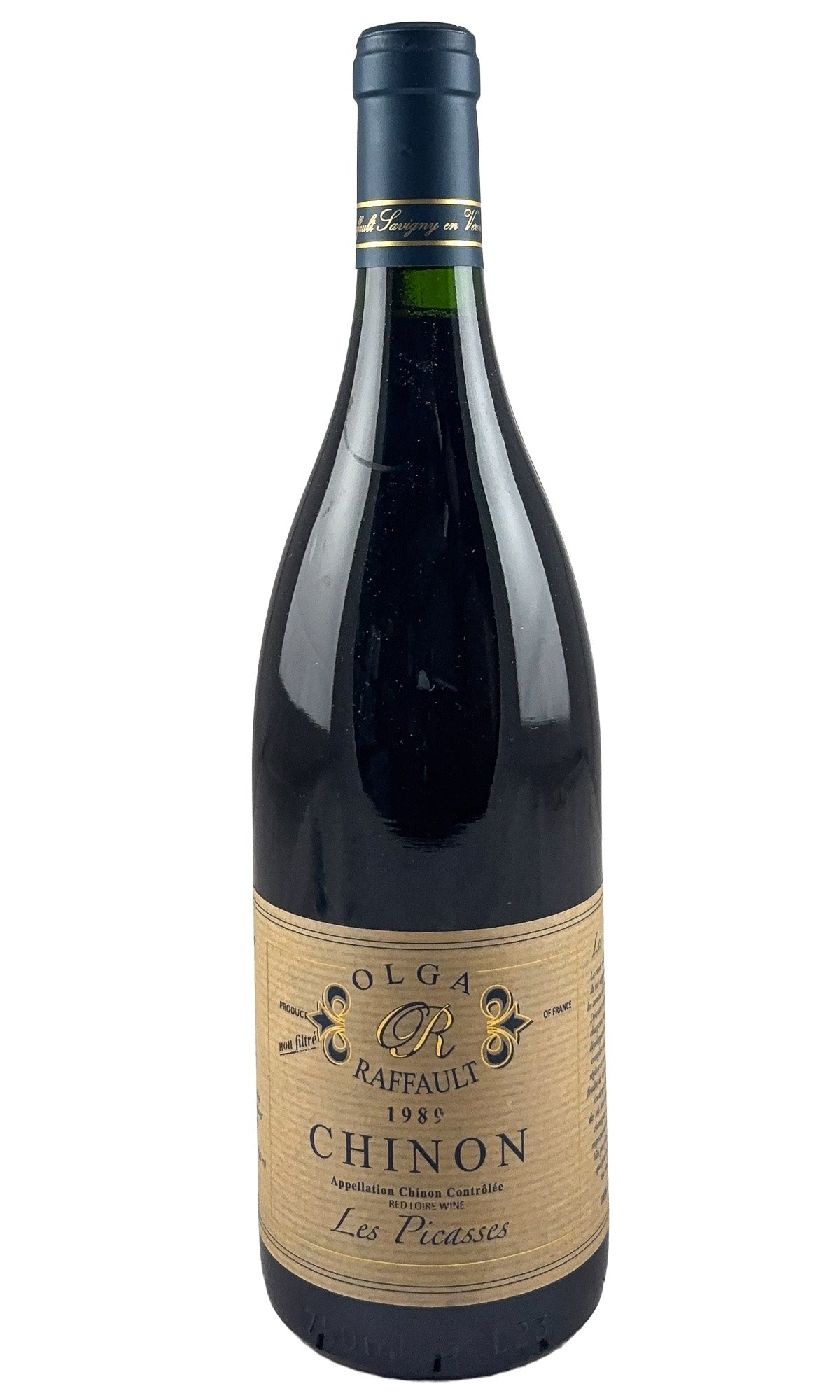 Bottle of Olga Raffault, Chinon Les Picasses, 1989 - Red Wine - Flatiron Wines & Spirits - New York