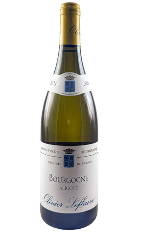 Bottle of Olivier Leflaive, Bourgogne Aligote (Domaine), 2021 - White Wine - Flatiron Wines & Spirits - New York