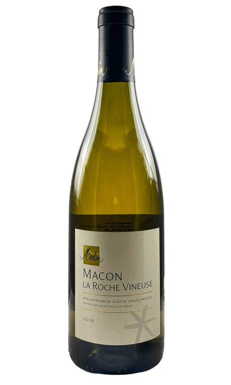 Bottle of Olivier Merlin, Macon La Roche-Vineuse, 2016 - White Wine - Flatiron Wines & Spirits - New York