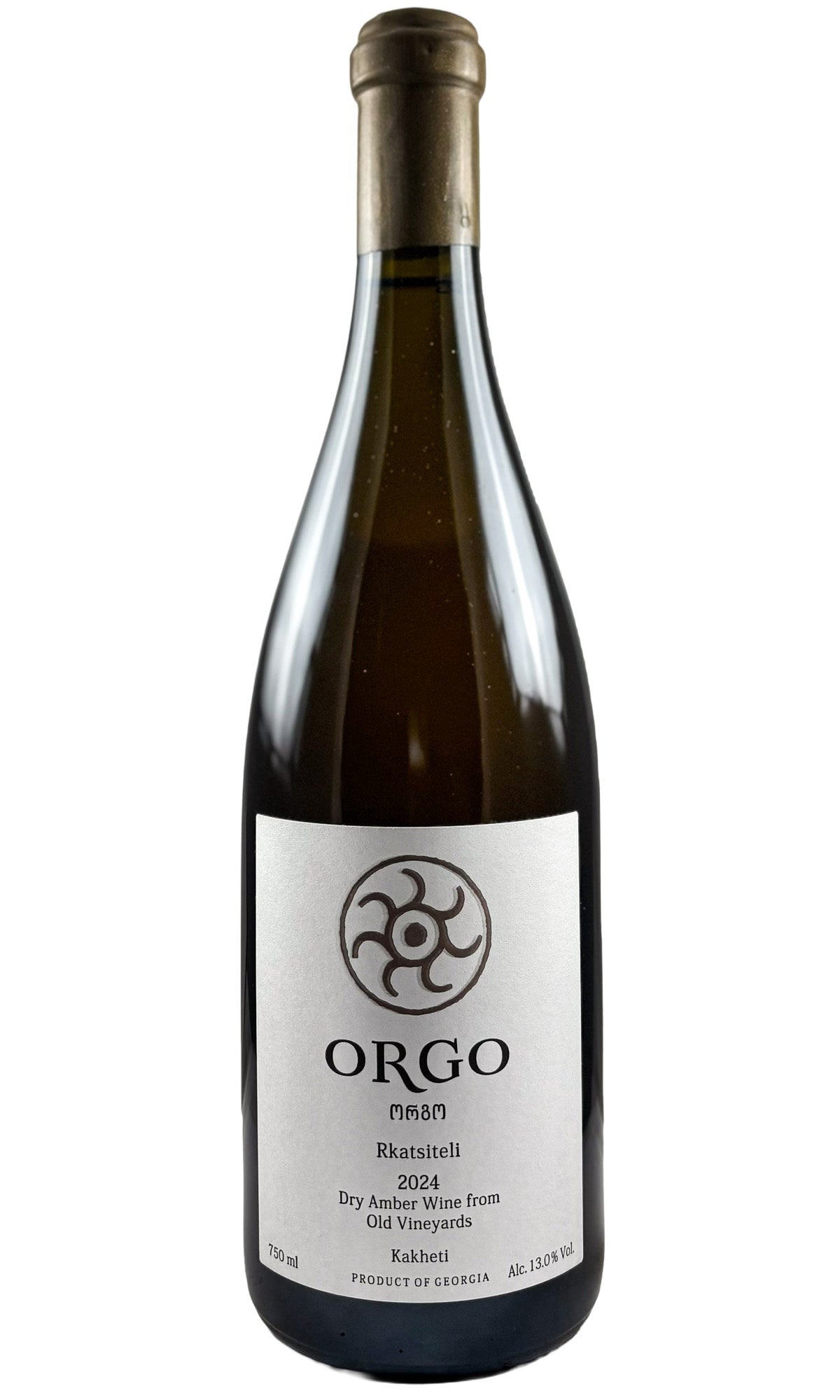 Bottle of Orgo, Rkatsiteli Kakheti Dry Amber, 2024 - Orange Wine - Flatiron Wines & Spirits - New York