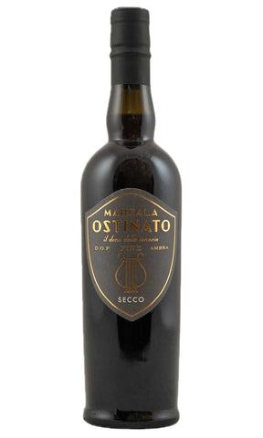 Bottle of Ostinato, Marsala Fine Ambra Secco, NV (500ml) - Fortified Wine - Flatiron Wines & Spirits - New York