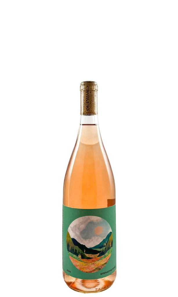 Bottle of Outward Wines, Grenache Rose Two Wolves Vineyard Santa Ynez Valley, 2024 - Rosé Wine - Flatiron Wines & Spirits - New York
