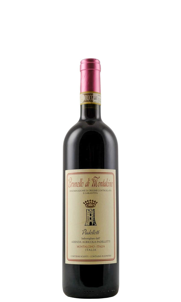 Bottle of Padelletti, Brunello di Montalcino, 2018 - Red Wine - Flatiron Wines & Spirits - New York