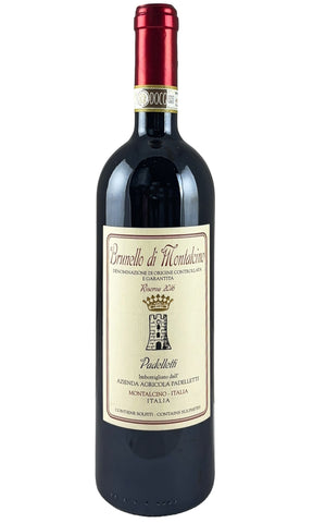 Bottle of Padelletti, Brunello di Montalcino Riserva, 2016 - Red Wine - Flatiron Wines & Spirits - New York