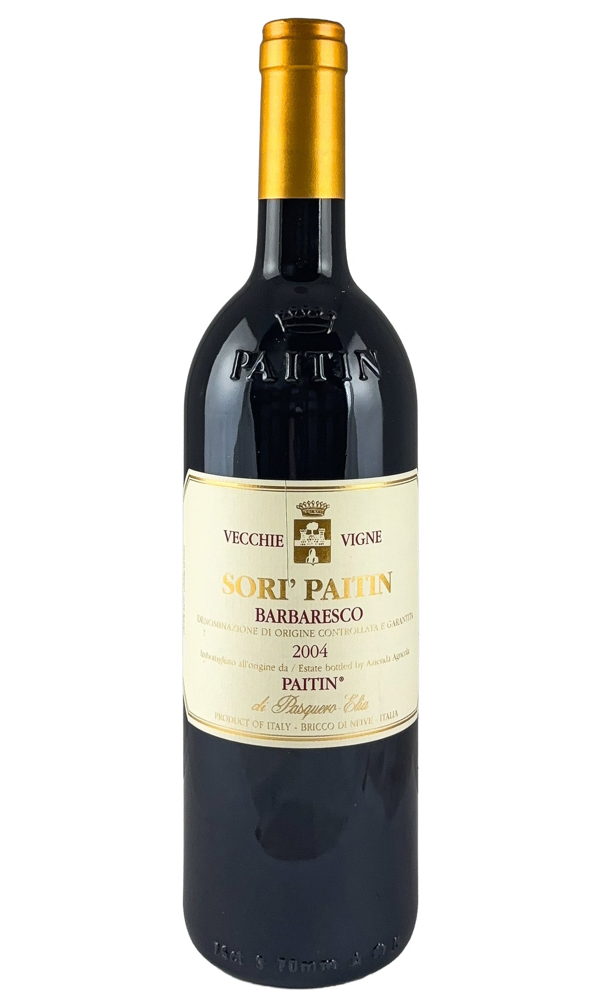 Bottle of Paitin, Barbaresco Riserva Sori Paitin Vecchie Vigne, 2004 - Red Wine - Flatiron Wines & Spirits - New York