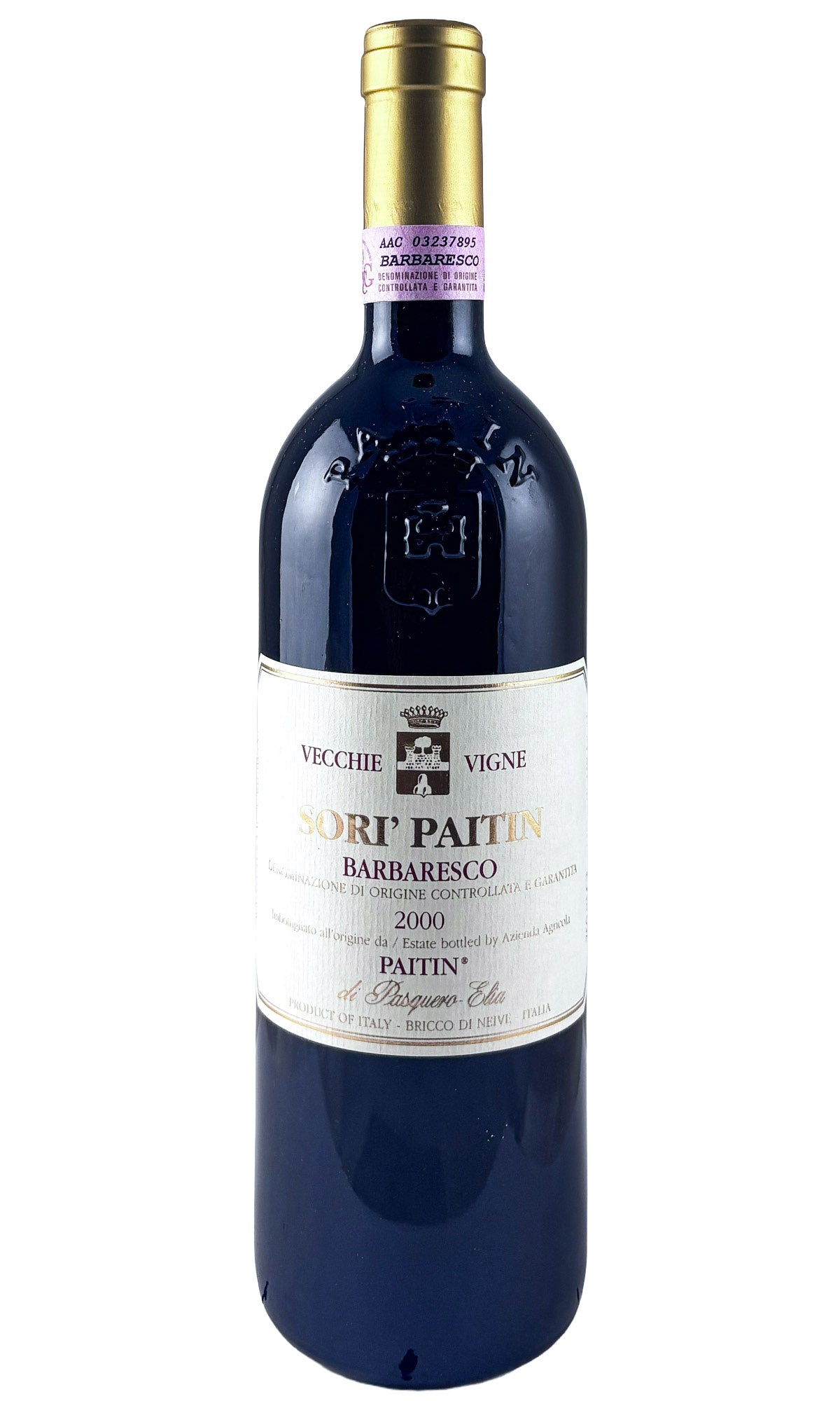 Bottle of Paitin, Barbaresco Sori Paitin Vecchie Vigne, 2000 - Red Wine - Flatiron Wines & Spirits - New York