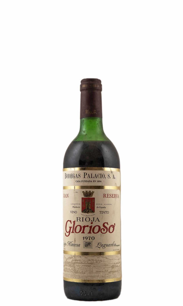 Bottle of Palacio, Gran Reserva Rioja Red "Glorioso", 1970 - Red Wine - Flatiron Wines & Spirits - New York