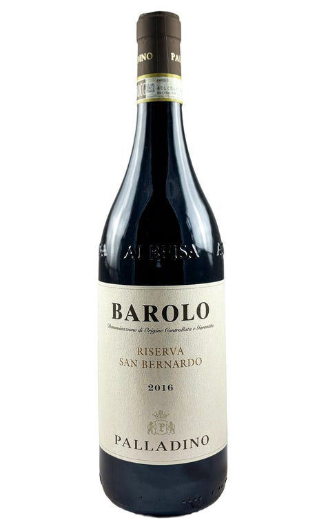 Bottle of Palladino , Barolo San Bernardo Riserva, 2016 - Red Wine - Flatiron Wines & Spirits - New York