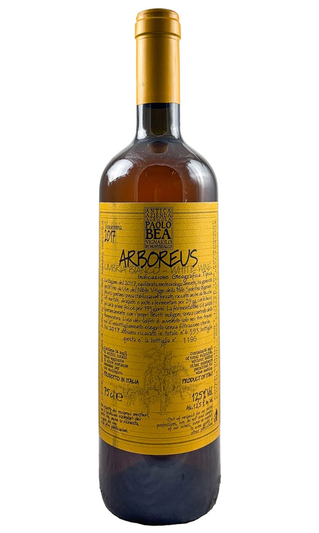 Bottle of Paolo Bea, Arboreus" Trebbiano Spoletino Umbria Bianco, 2017 - White Wine - Flatiron Wines & Spirits - New York