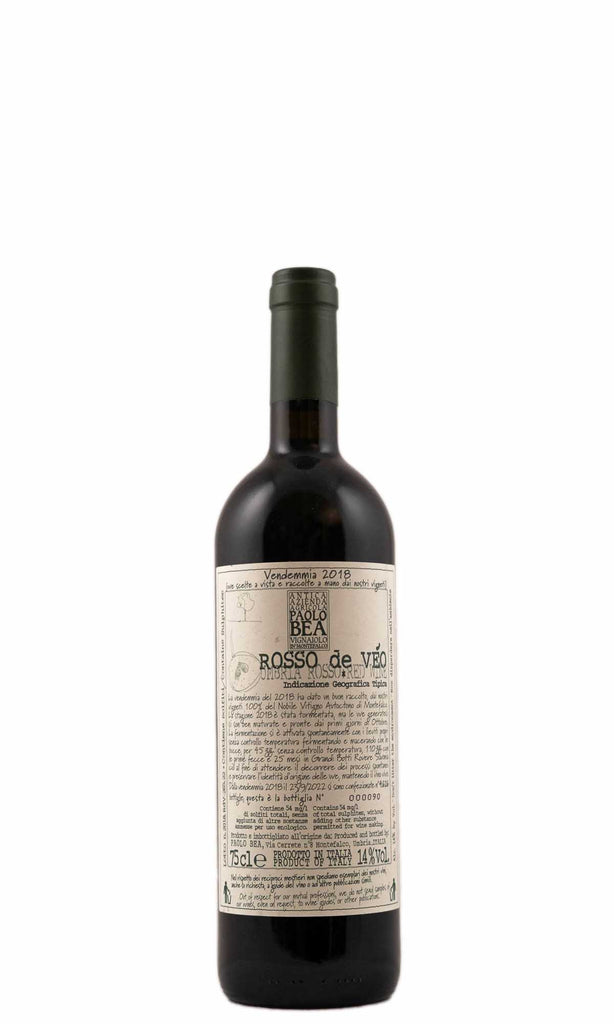 Bottle of Paolo Bea, Rosso de Veo Umbria Rosso, 2018 - Red Wine - Flatiron Wines & Spirits - New York