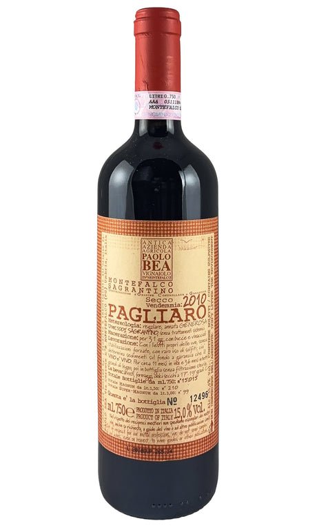 Bottle of Paolo Bea, Sagrantino di Montefalco Secco Pagliaro, 2010 - Red Wine - Flatiron Wines & Spirits - New York