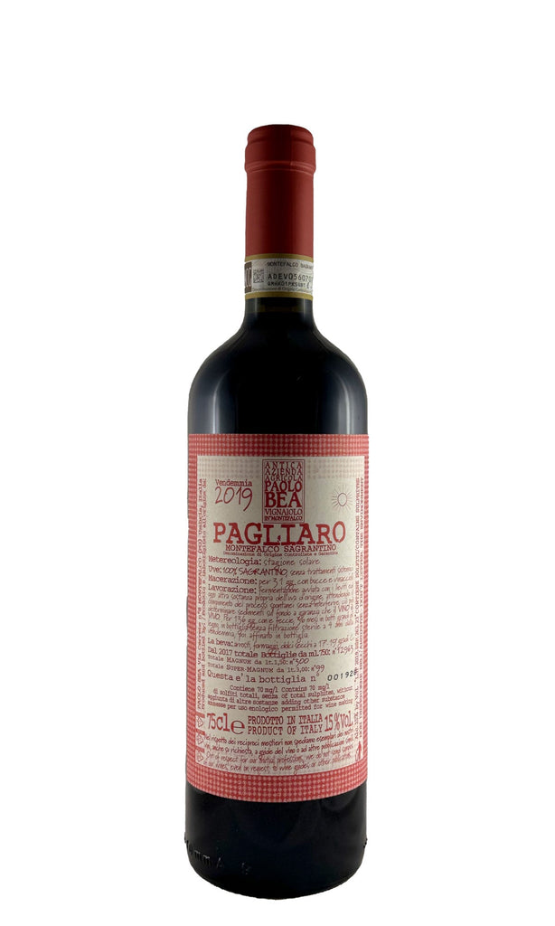 Bottle of Paolo Bea, Sagrantino di Montefalco Secco "Pagliaro", 2019 - Red Wine - Flatiron Wines & Spirits - New York