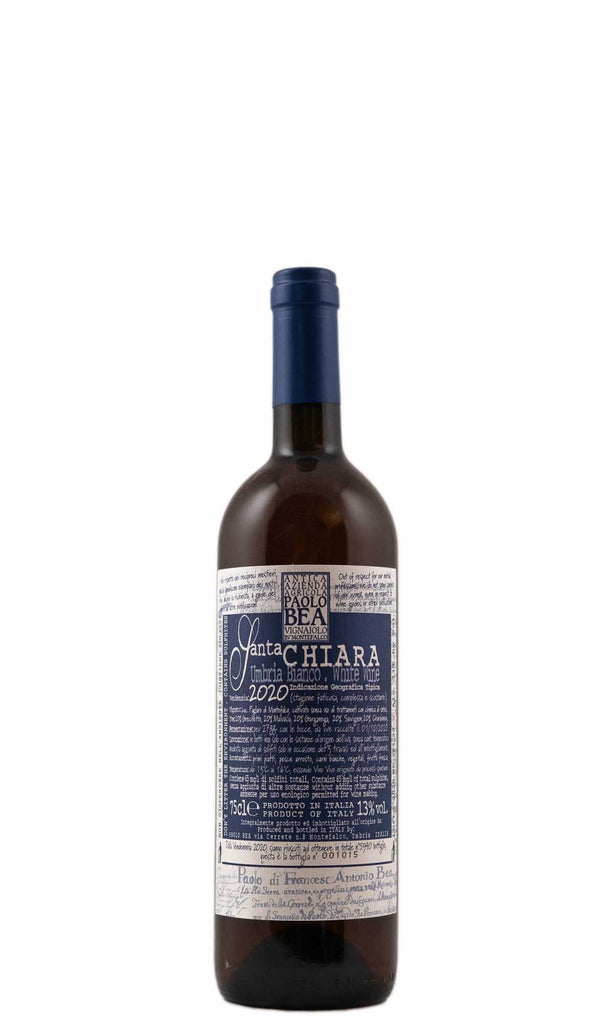 Bottle of Paolo Bea, Santa Chiara Umbria Bianco, 2020 - Orange Wine - Flatiron Wines & Spirits - New York